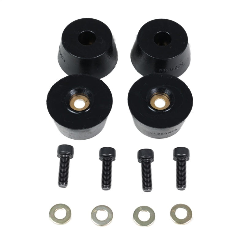 Energy Suspension 96-02 Toyota 4Runner Front Hyper Flex Bump Stop Set - Black - Blais Performance Parts