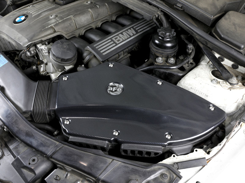 aFe MagnumForce Stage 2 Si Intake System P5R 06-11 BMW 3 Series E9x L6 3.0L Non-Turbo - Blais Performance Parts