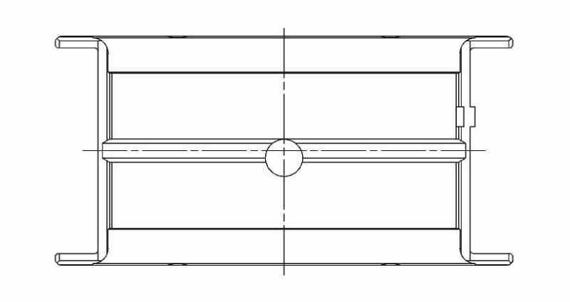 ACL Chevrolet V8 396/402/427/454 Race Series Standard Size Main Bearing Set with Extra Oil Clearance - Blais Performance Parts