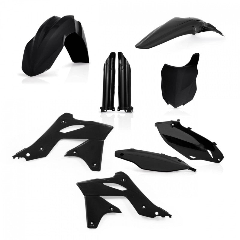 Acerbis 13-16 Kawasaki KX250F Full Plastic Kit - Black - Blais Performance Parts