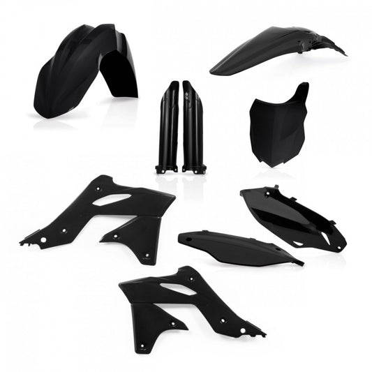Acerbis 13-16 Kawasaki KX250F Full Plastic Kit - Black - Blais Performance Parts