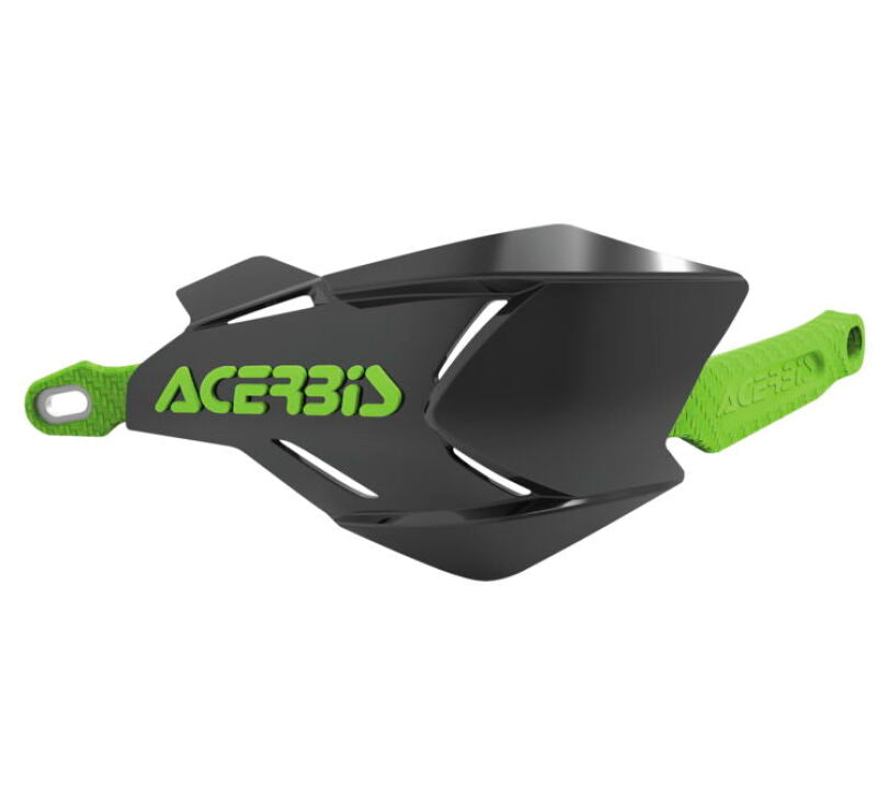 Acerbis X-Factor Handguard - Black/Green - Blais Performance Parts