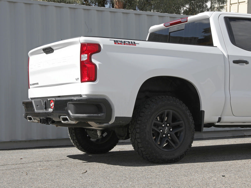 aFe Gemini XV 4in to Dual 3in 304 SS Cat-Back Exhaust w/ Cutout 19-21 GM Silverado/Sierra V8-6.2L - Blais Performance Parts