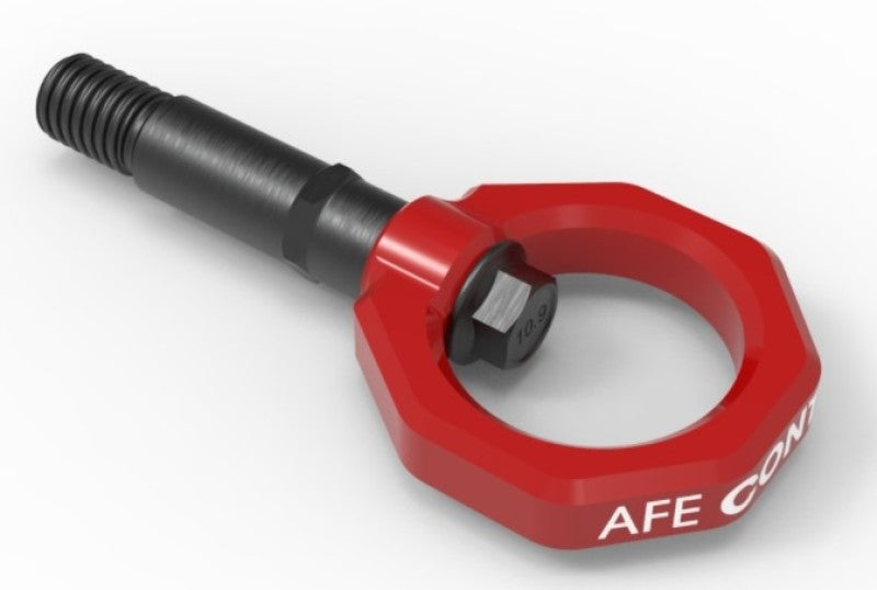 aFe Control Rear Tow Hook Red 20-21 Toyota GR Supra (A90) - Blais Performance Parts