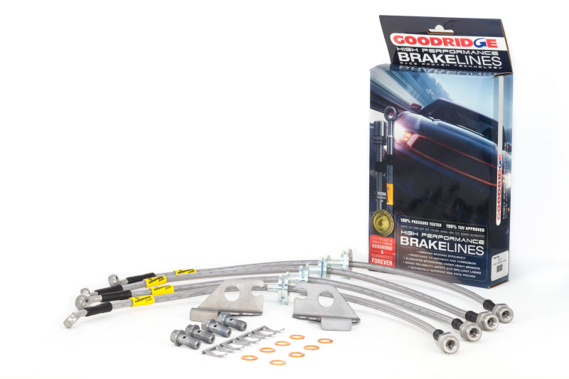 Goodridge 12-17 Chevrolet Caprice Police Package Only SS Brake Line Kit - Blais Performance Parts