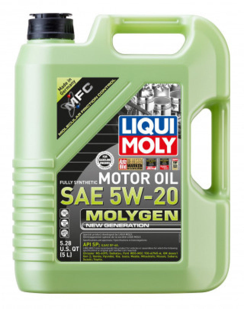 LIQUI MOLY 5L Molygen New Generation Motor Oil SAE 5W20 - Blais Performance Parts