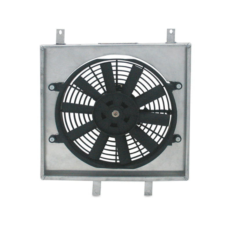 Mishimoto 22x18x3.5 Dual Pass Race Radiator Aluminum Fan Shroud Kit - Blais Performance Parts