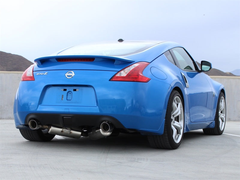 aFe Takeda 2.5inch SS Exhaust Cat-Back 09-13 Nissan 370Z V6 3.7L Polished Tips - Blais Performance Parts