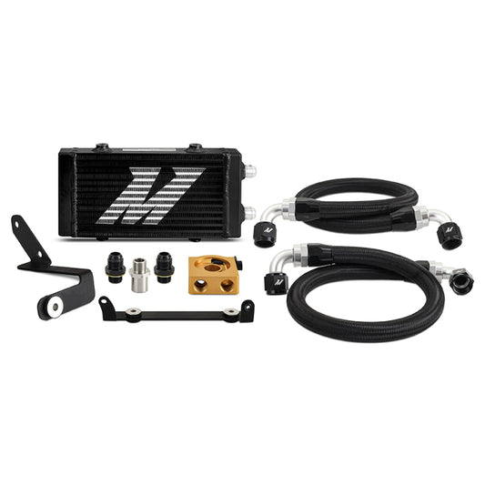 Mishimoto 2023+ Toyota GR Corolla Oil Cooler Kit - Thermostatic - Black - Blais Performance Parts