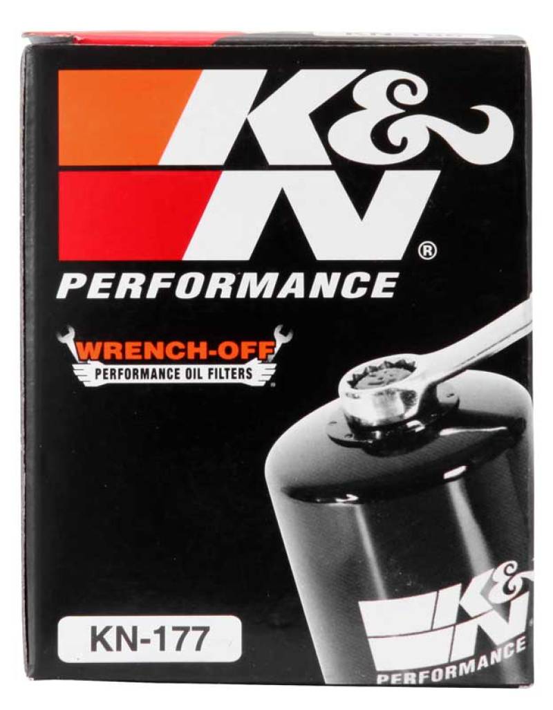 K&N Buell 2.563in OD x 2.969in H Oil Filter - Blais Performance Parts