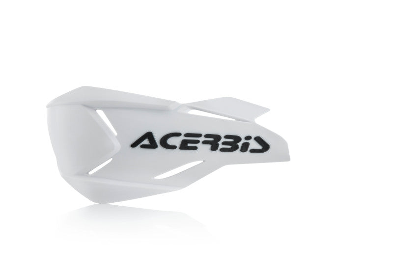 Acerbis X-Factory Shields - White/Black - Blais Performance Parts