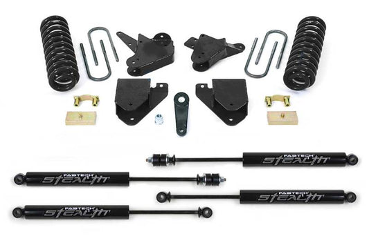 Fabtech 01-04 Ford F250/350 2WD 6in Basic Sys w/Stealth - Blais Performance Parts