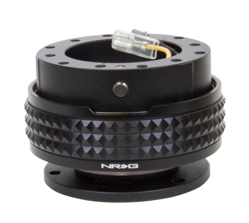 NRG Quick Release Kit - Pyramid Edition - Black Body / Black Pyramid Ring - Blais Performance Parts