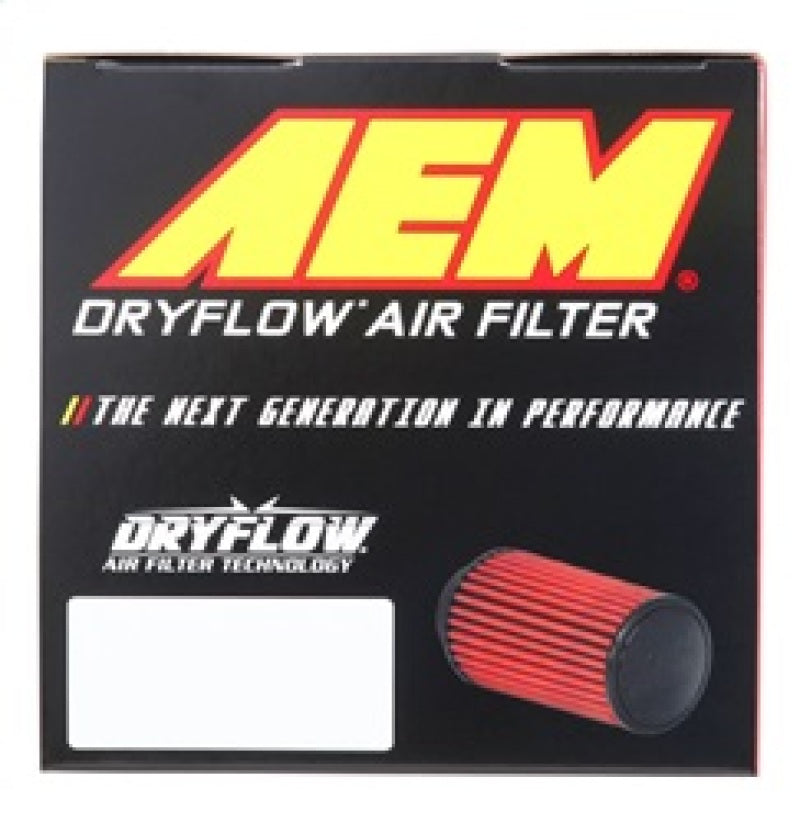 AEM DryFlow Air Filter AIR FILTER KIT 4.5in X 9in DRYFLOW - Blais Performance Parts