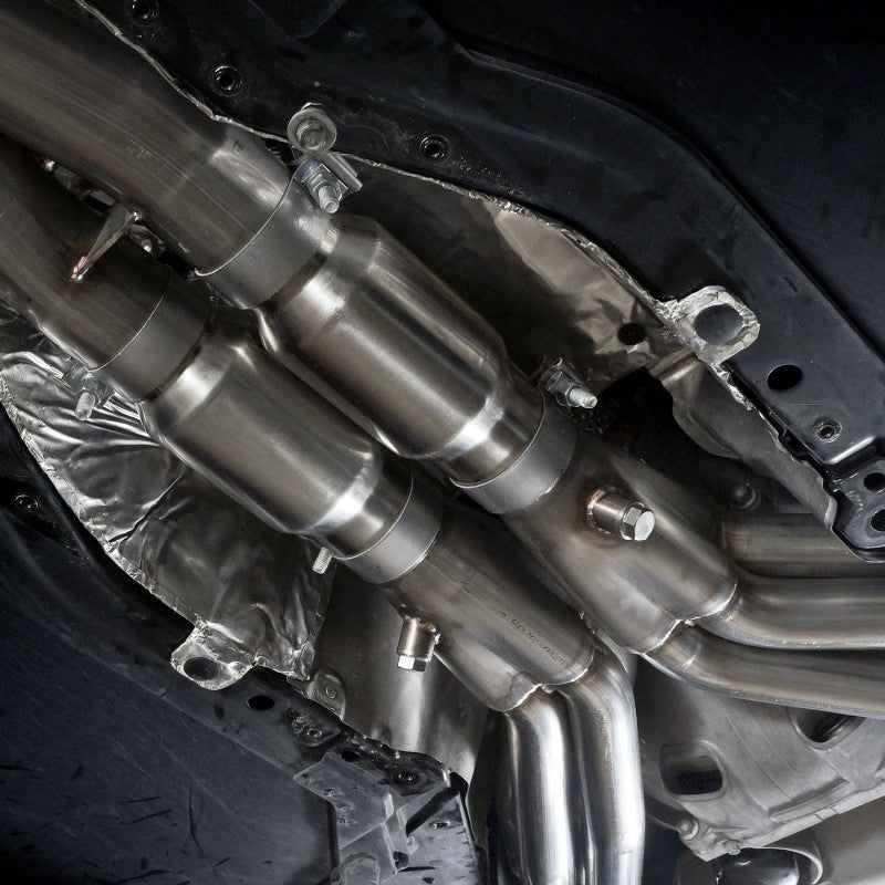 Stainless Works 2014-18 Corvette 6.2L Headers 2in Primaries w/ High-Flow Cats X-Pipe - Blais Performance Parts