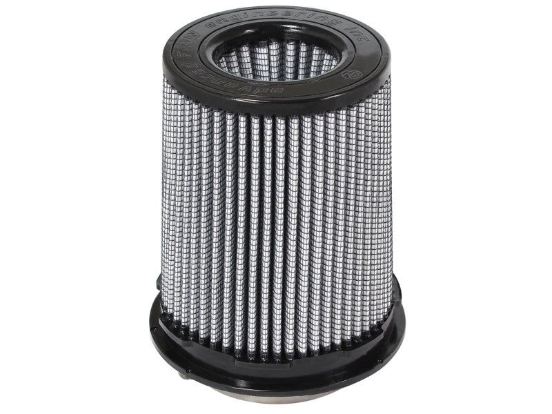 aFe MagnumFLOW Pro DRY S Universal Air Filter 3.5in. F / 5in. B mtm2 / 4.5in. inv T / 7.5in. H - Blais Performance Parts