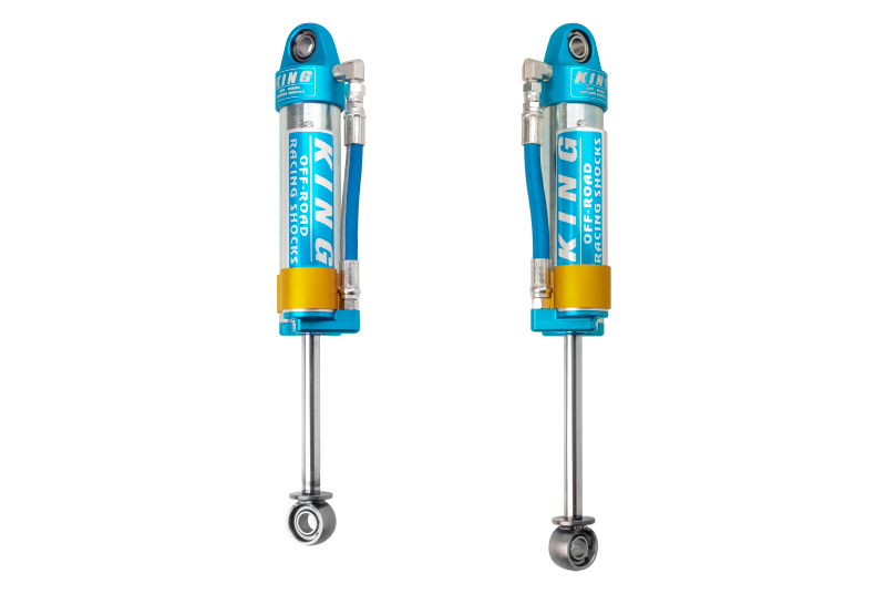 King Shocks 96-04 Toyota Tacoma (6 Lug) Rear 2.5 Dia Piggy Hose Reservoir Shock (Pair) - Blais Performance Parts