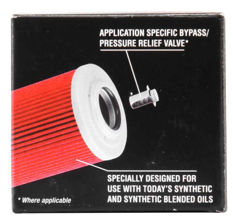 K&N Oil Filter 1.625in OD x 2.063in H for 99-07 KTM 250/400/450/520/525/540/625/660/690 (2nd Filter) - Blais Performance Parts