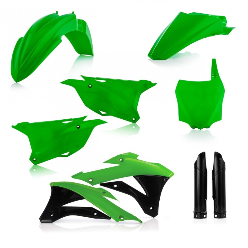 Acerbis 14-21 Kawasaki KX85/100 Full Plastic Kit - Original 20 - Blais Performance Parts