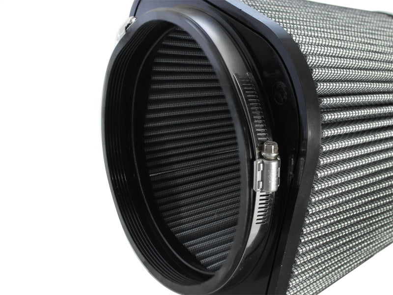 aFe MagnumFLOW Pro DRY S Universal Air Filter 7.13in F x (8.75 x 8.75)in B x 7in T(Inv) x 6.75in H - Blais Performance Parts