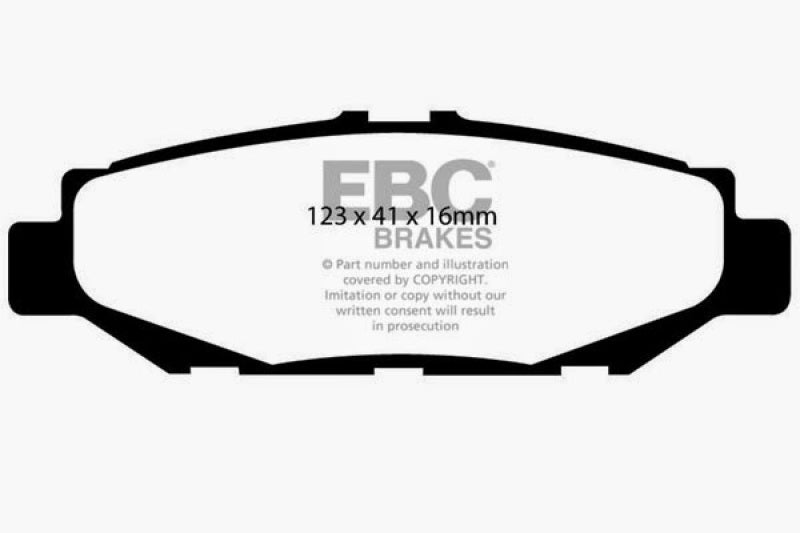 EBC 93-97 Lexus GS300 3.0 Yellowstuff Rear Brake Pads - Blais Performance Parts