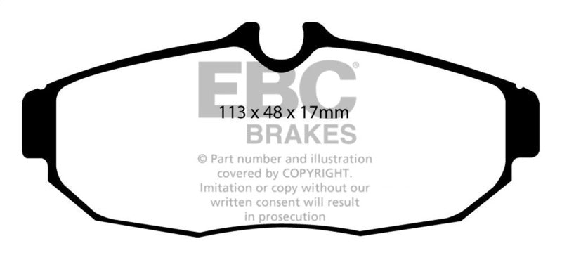 EBC 05-10 Ford Mustang 4.0 Bluestuff Rear Brake Pads - Blais Performance Parts