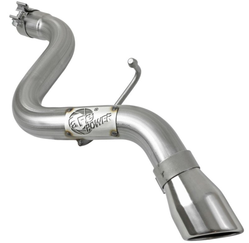 aFe MACH Force-Xp Axle-Back Exhaust System w/Polished Tip 18-20 Jeep Wrangler L4-2.0T / V6-3.6L - Blais Performance Parts