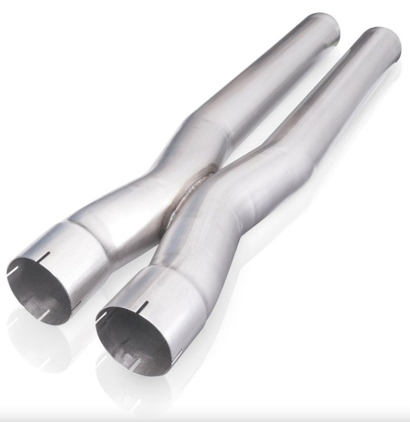 Stainless Works 3in X-Pipe (Parallel) w/ 4.125in Center-to-Center - 3in ID Expanded Inlets - Blais Performance Parts