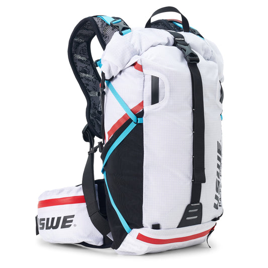 USWE Hajker Pro Winter Rolltop Daypack 30L - Cool White - Blais Performance Parts