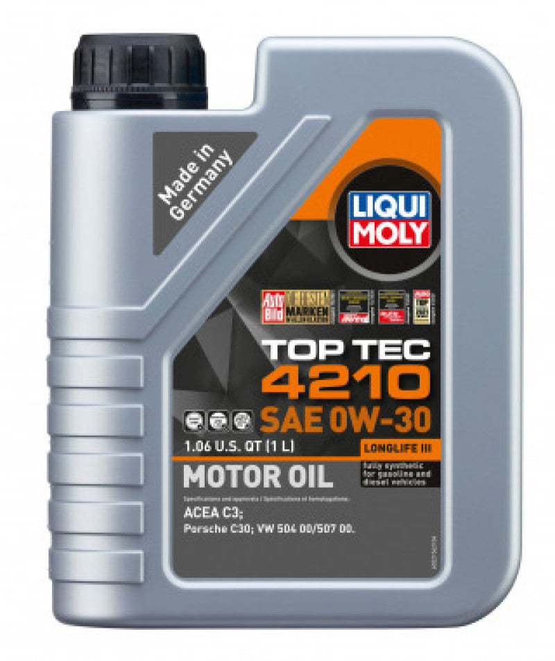 LIQUI MOLY 1L Top Tec 4210 Motor Oil SAE 0W30 - Blais Performance Parts