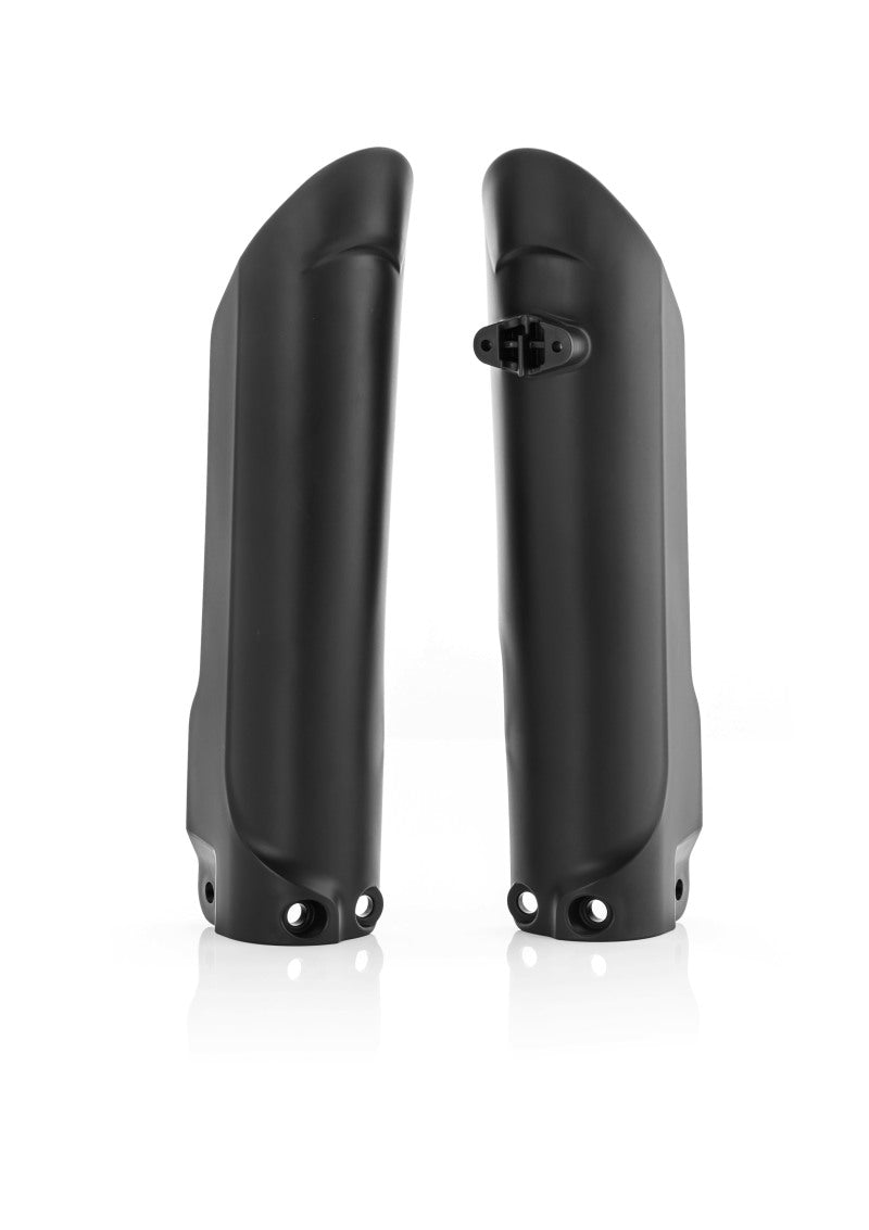 Acerbis 18+ Husqvarna TC85/ KTM SX85/21-24 GasGas MC85 Lower Fork Cover Set - Black - Blais Performance Parts