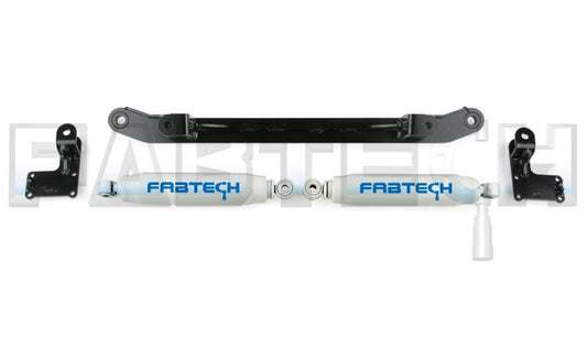 Fabtech 99-03 Ford F250/350/Excursion 2WD Dual Performance Steering Stabilizer Kit - Blais Performance Parts