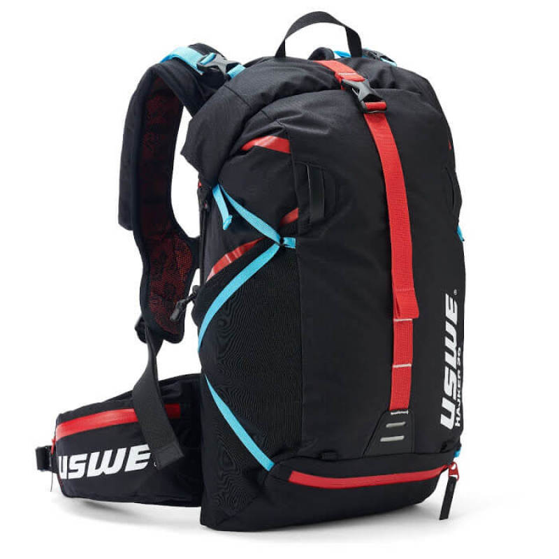 USWE Hajker Winter Rolltop Daypack 30L - Carbon Black - Blais Performance Parts