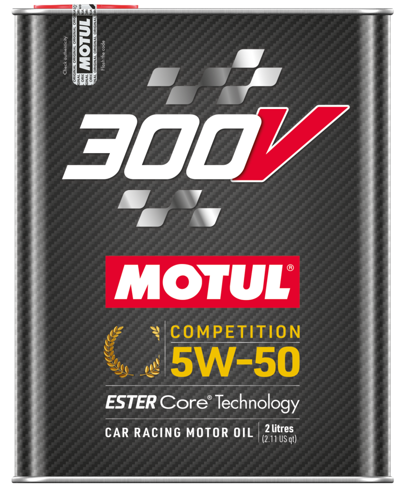 Motul 2L 300V Competition 5W50 - Blais Performance Parts