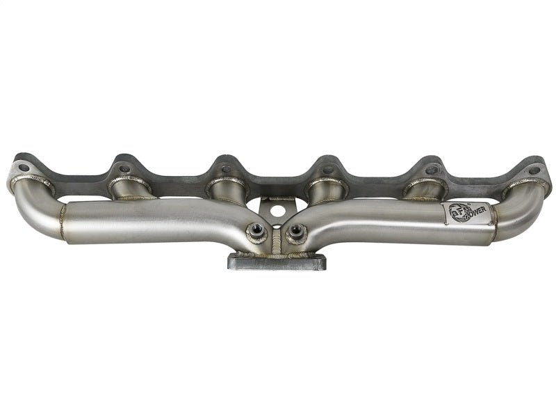 aFe Twisted Steel Header Turbo Manifold (T3) 98.5-02 Dodge Diesel Trucks L6 5.9L (td) - Blais Performance Parts