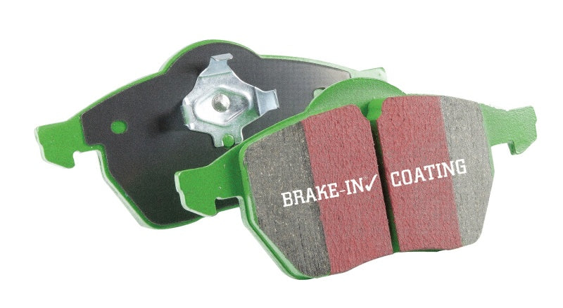 EBC 2015+ Fiat 500X 1.4L Turbo Greenstuff Front Brake Pads