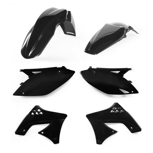 Acerbis 09-12 Kawasaki KX250F Plastic Kit - Black - Blais Performance Parts