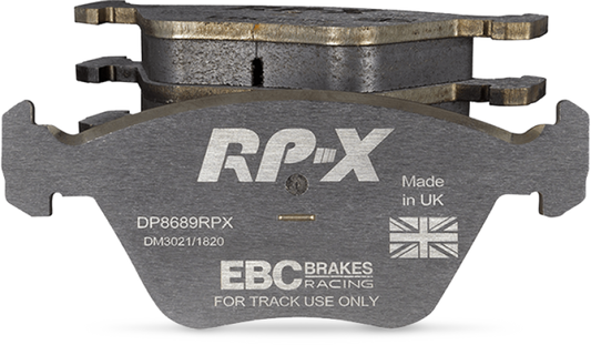 EBC Racing 92-00 Dodge Viper 8.0 RP-X Front Brake Pads - Blais Performance Parts