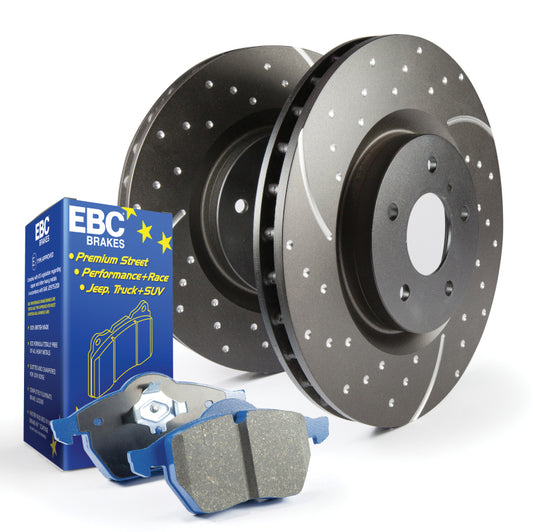 EBC S6 Kits Bluestuff Pads and GD Rotors - Blais Performance Parts