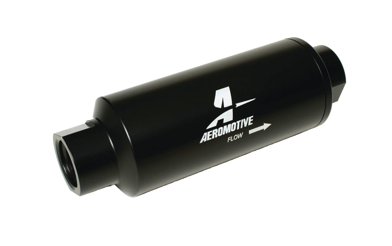 Aeromotive Marine AN-12 Fuel Filter - 100 Micron - SS Element - Blais Performance Parts