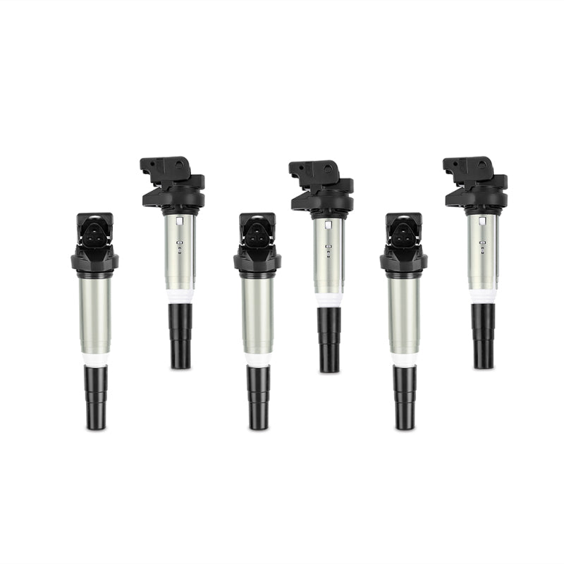 Mishimoto 2002+ BMW M54/N20/N52/N54/N55/N62/S54/S62 Six Cylinder Ignition Coil Set of 6 - Blais Performance Parts