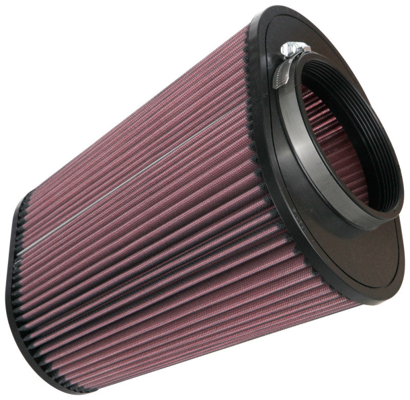 K&N Universal Tapered Filter 4-1/2in Flange, 6-1/4in x 9-1/4in Base, 7in x 4.5in Top, 10in Height - Blais Performance Parts