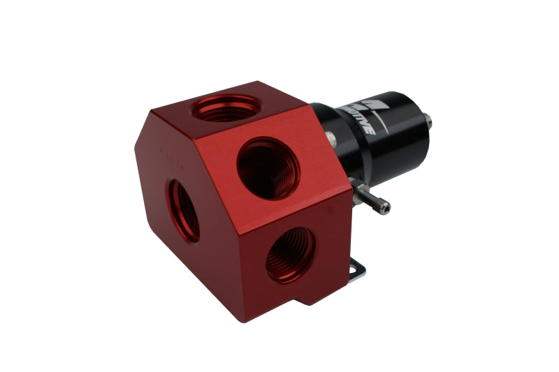 Aeromotive Regulator - 30-120 PSI - .500 Valve - 4x AN-08 and AN-10 inlets / AN-10 Bypass - Blais Performance Parts