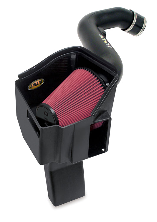 Airaid 04-05 GM 2500/3500 Pickup / 6.6L DSL MXP Intake System w/ Tube (Oiled / Red Media) - Blais Performance Parts