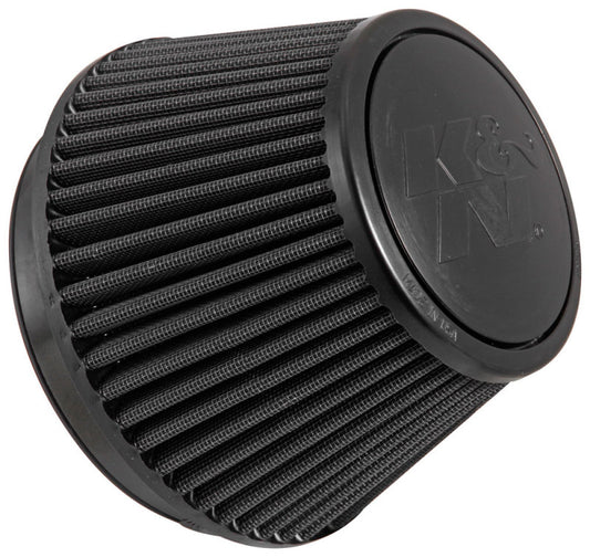 K&N Universal Rubber Filter Round Tapered 6in Flange ID x 7.5in Base OD x 5.25in Top OD x 6.75in H - Blais Performance Parts