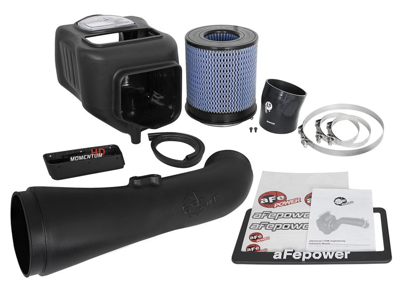 aFe Momentum HD Pro 10R Cold Air Intake System 2017 GM Diesel Trucks V8-6.6L L5P - Blais Performance Parts