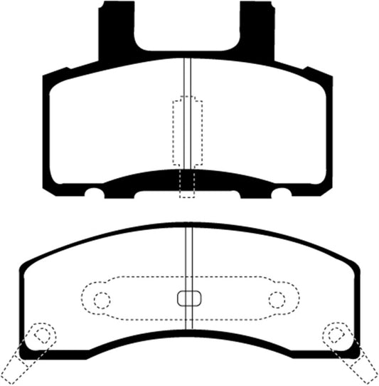 EBC 90-93 Chevrolet C20 8600 LB Greenstuff Front Brake Pads - Blais Performance Parts