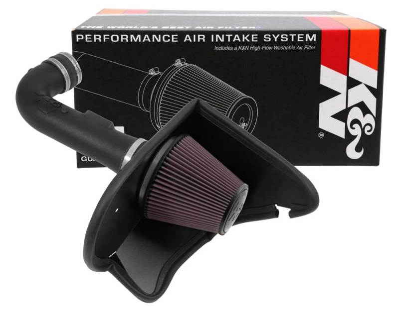 K&N 2016-2017 Chevrolet Camaro V6-3.6L F/I Aircharger Performance Intake - Blais Performance Parts