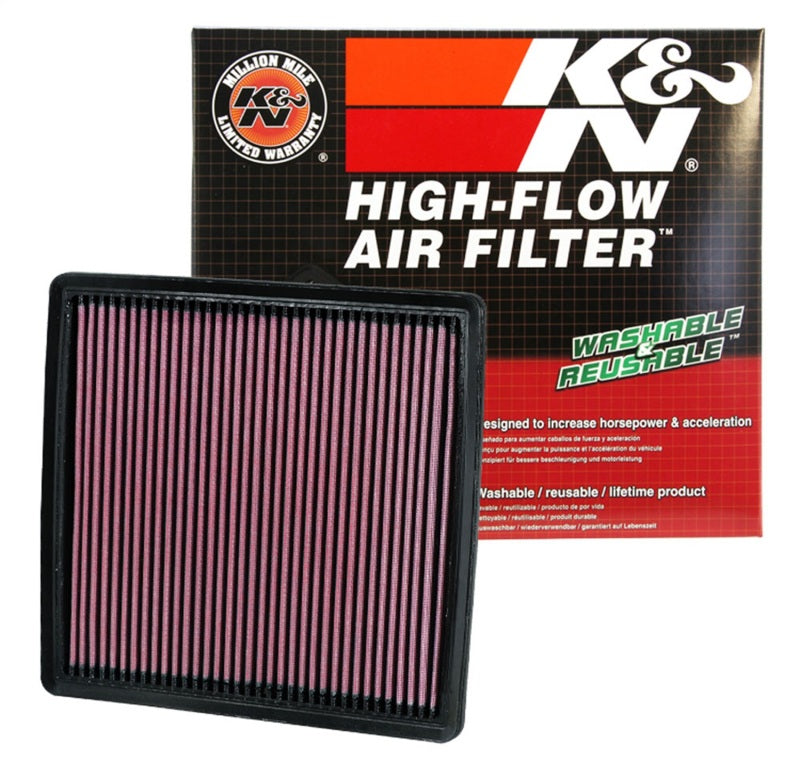 K&N 09-13 Ford F150 / 08-13 F250/F350/450/550 SD / 10-13 F150 SVT Raptor Drop In Air Filter - Blais Performance Parts