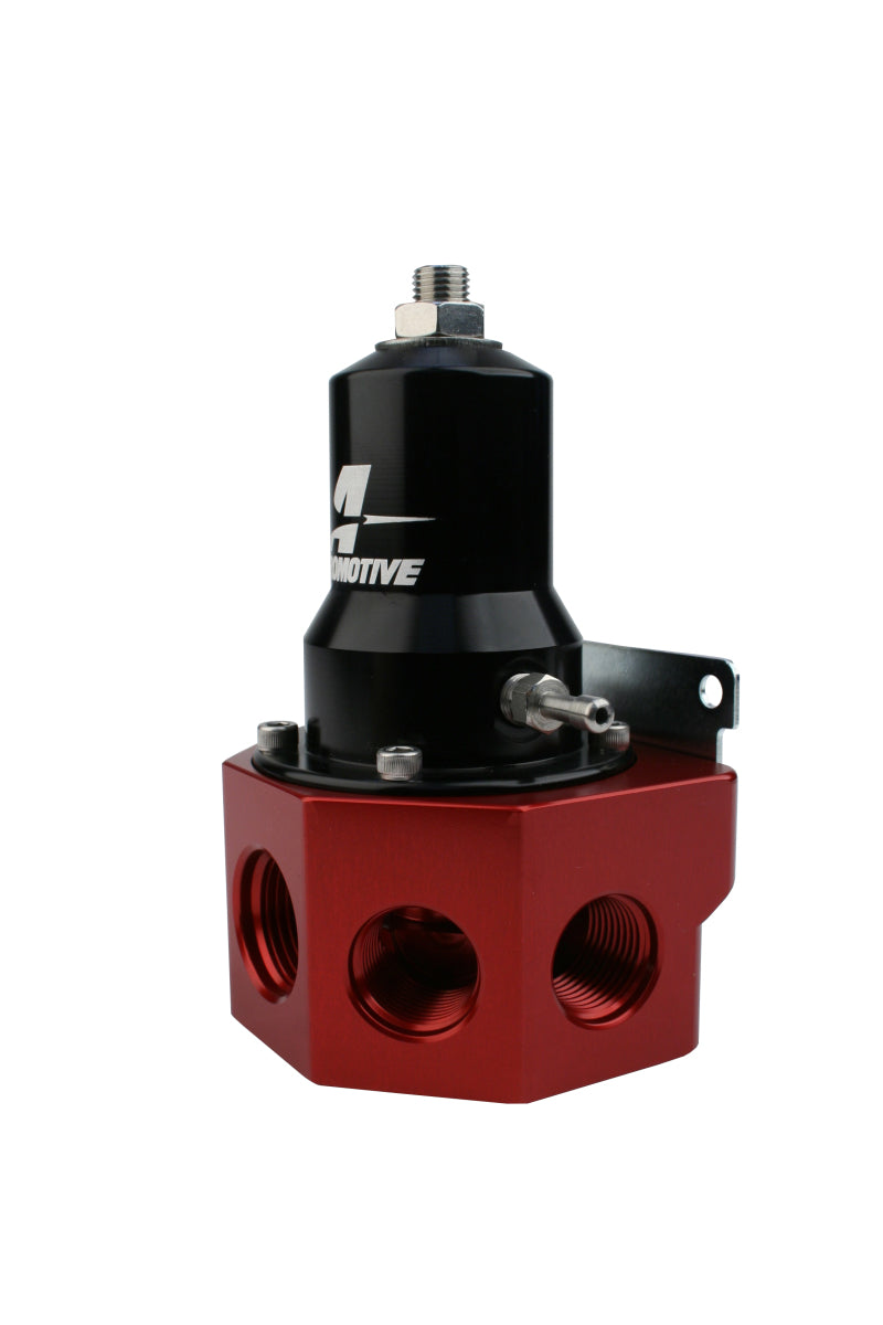 Aeromotive Regulator - 30-120 PSI - .500 Valve - 4x AN-08 and AN-10 inlets / AN-10 Bypass - Blais Performance Parts